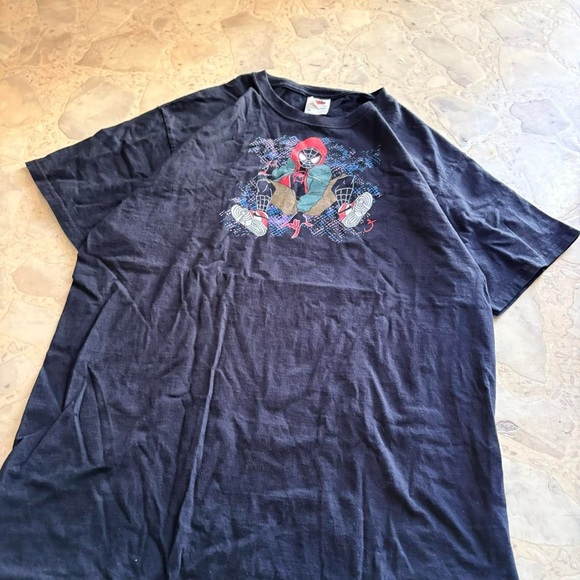 Spider-Man: Into the Spider-Verse Miles Morales Graphic T-Shirt – Black - Picture 2 of 7